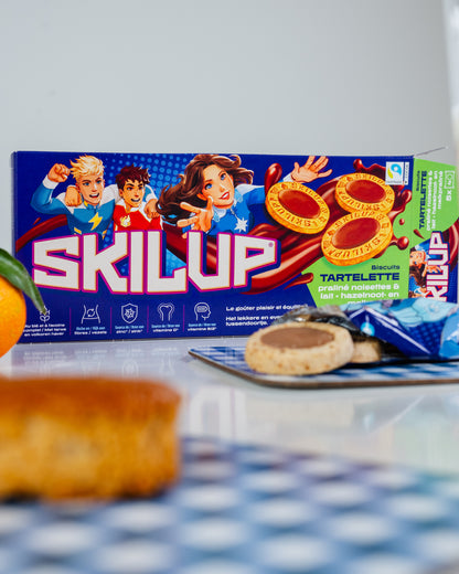 Biscuit tartelette praliné noisette & lait