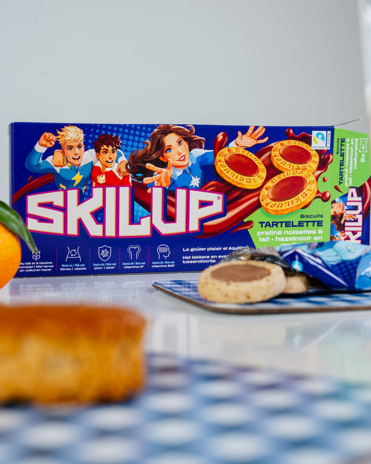 Biscuit tartelette praliné noisette & lait