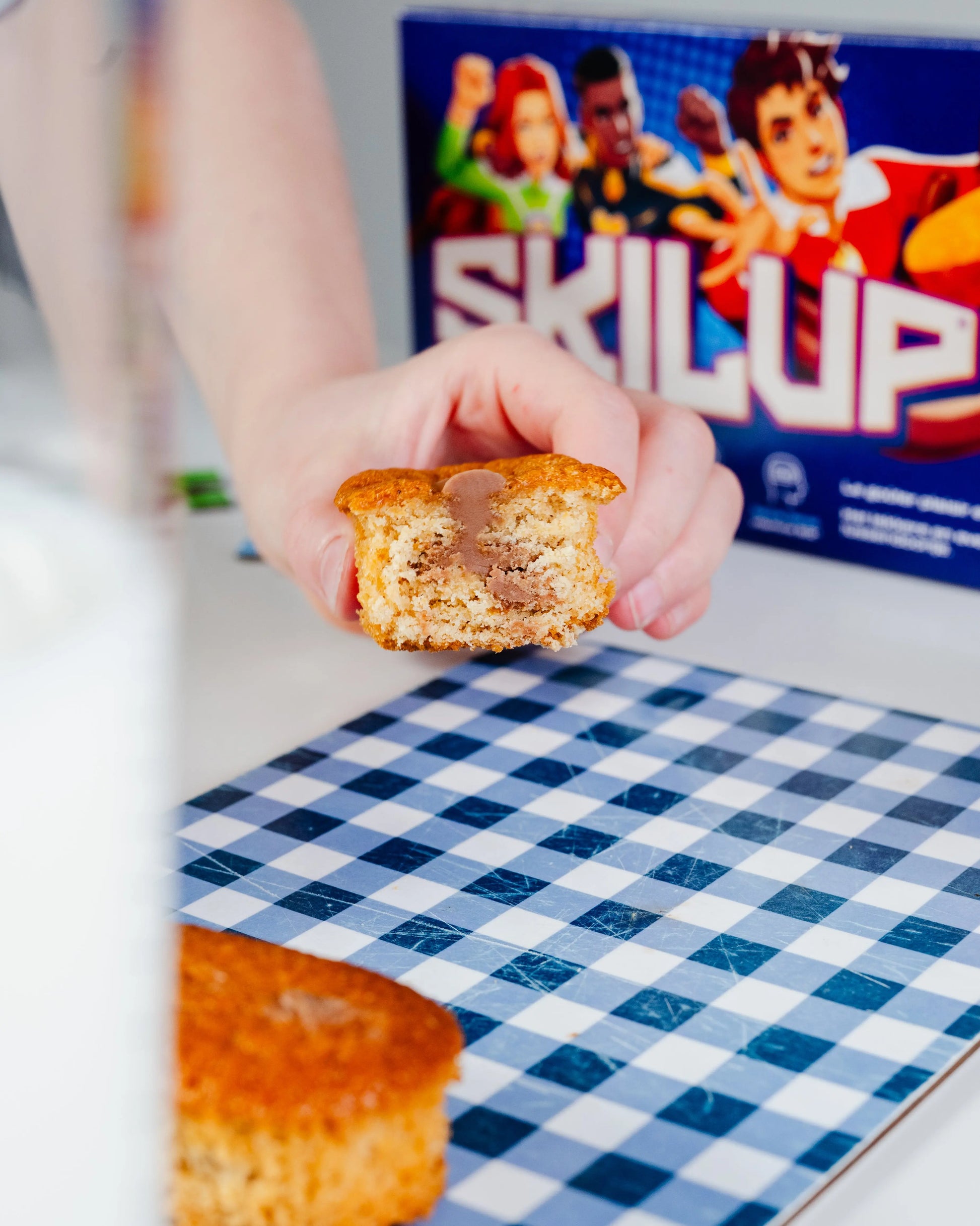 Cake moelleux praliné noisette & lait SKILUP biscuit