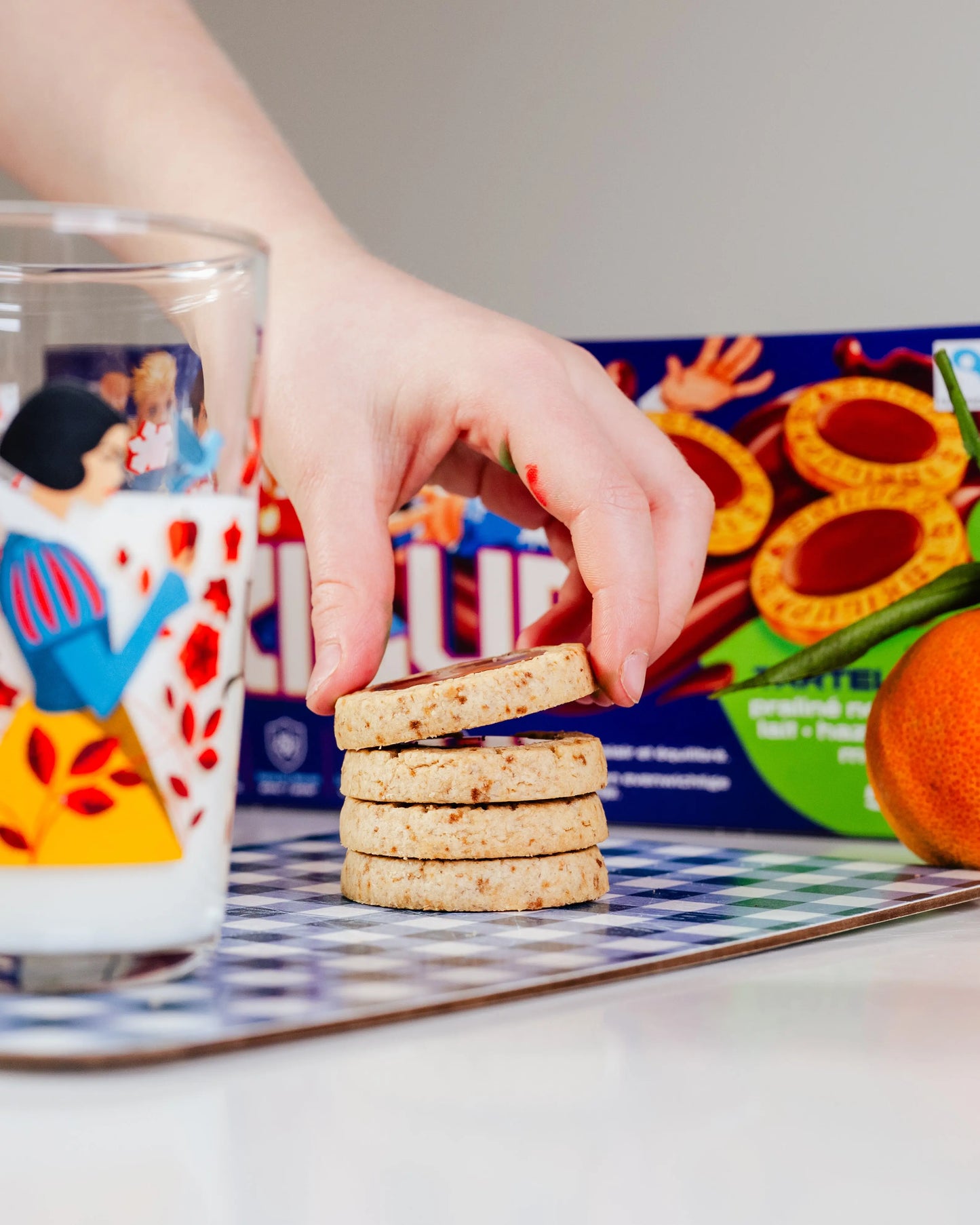 Biscuit tartelette praliné noisette & lait SKILUP biscuit