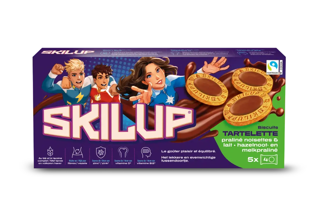 Biscuits tartelettes choco noisette & lait