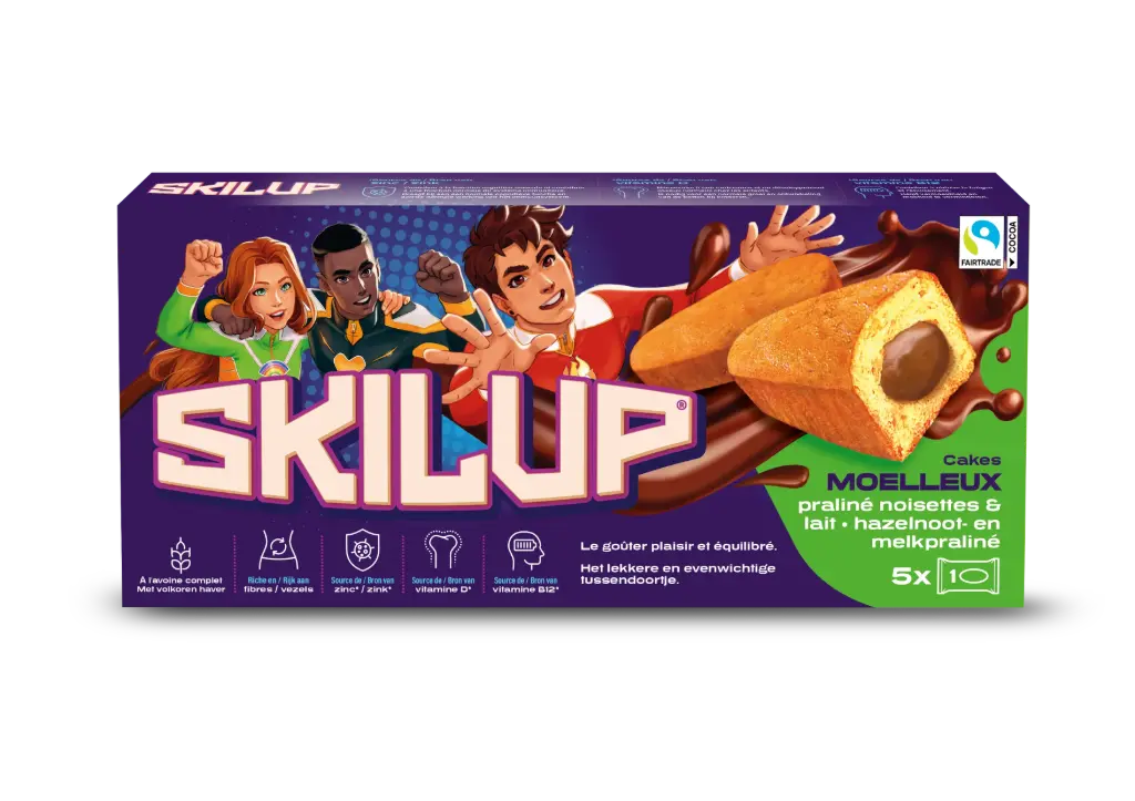 Cake moelleux choco noisette & lait